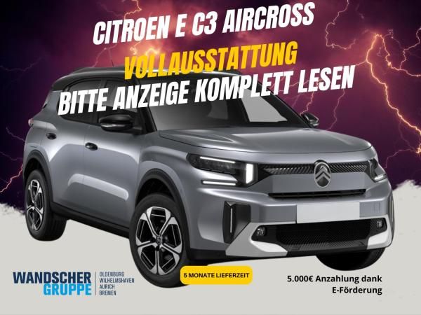 Citroën C3 Aircross Elektro Max ❤️ VOLLAUSSTATTUNG ❤️ inkl. GJR ❄️ Leasing