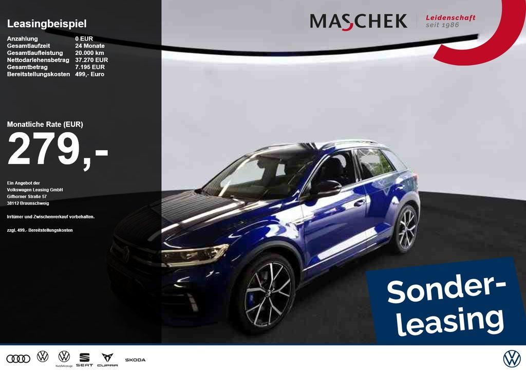 Volkswagen T-Roc R *Sonderleasing* AKRAPOVIC DCC LM19 Pano Leasing