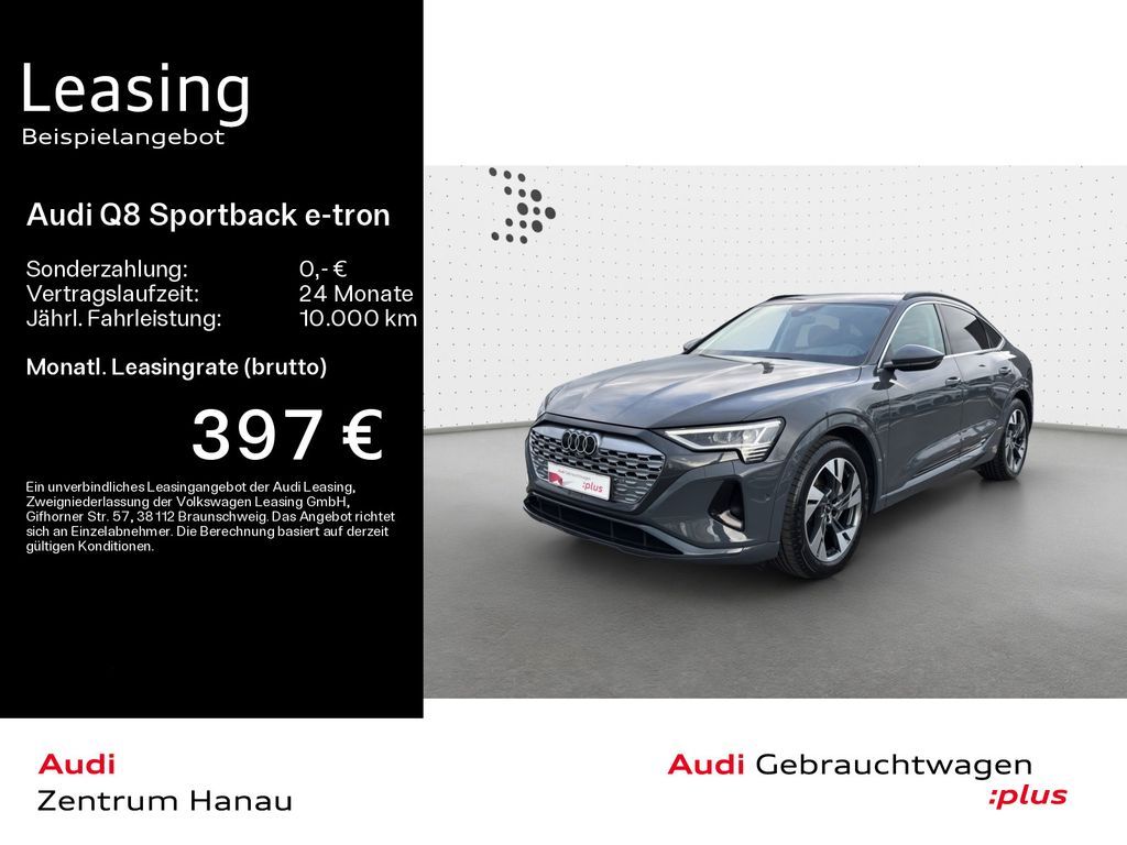 Audi Q8 e-tron Sportback 50 QUATTRO ADVANCED *20ZOLL* Leasing