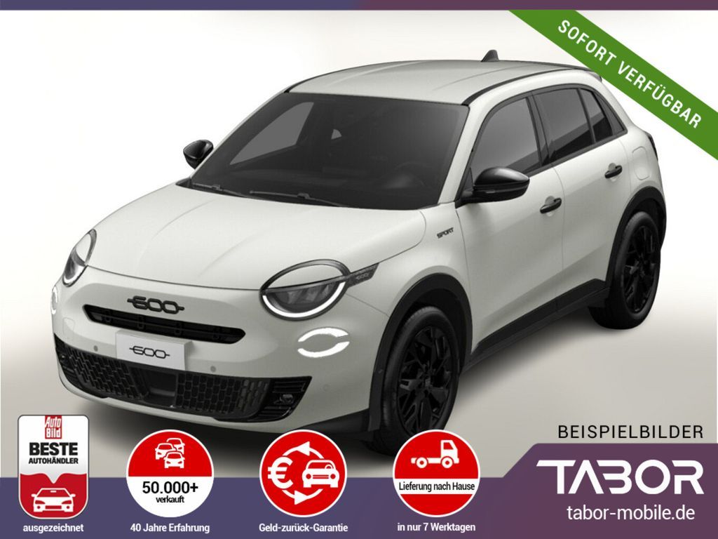 Fiat 600 Hybrid Sport Nav SHZ ACC Kam Keyl PDC PrivG Leasing