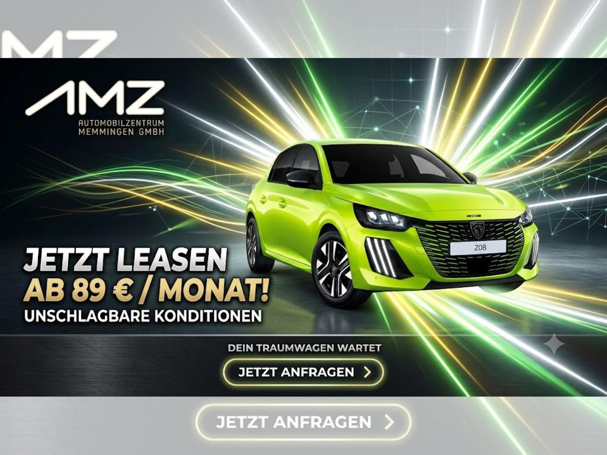 Peugeot 208 🚗🔥 Allure Turbo 100 Neuwagen | Leasing | Bestellfahrzeug | Top Ausstattung & sofort anfr Leasing
