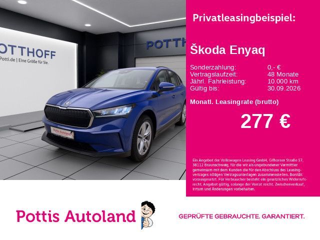 Skoda Enyaq 50 iV LOFT NAVI KAMERA PDC KLIMA Leasing