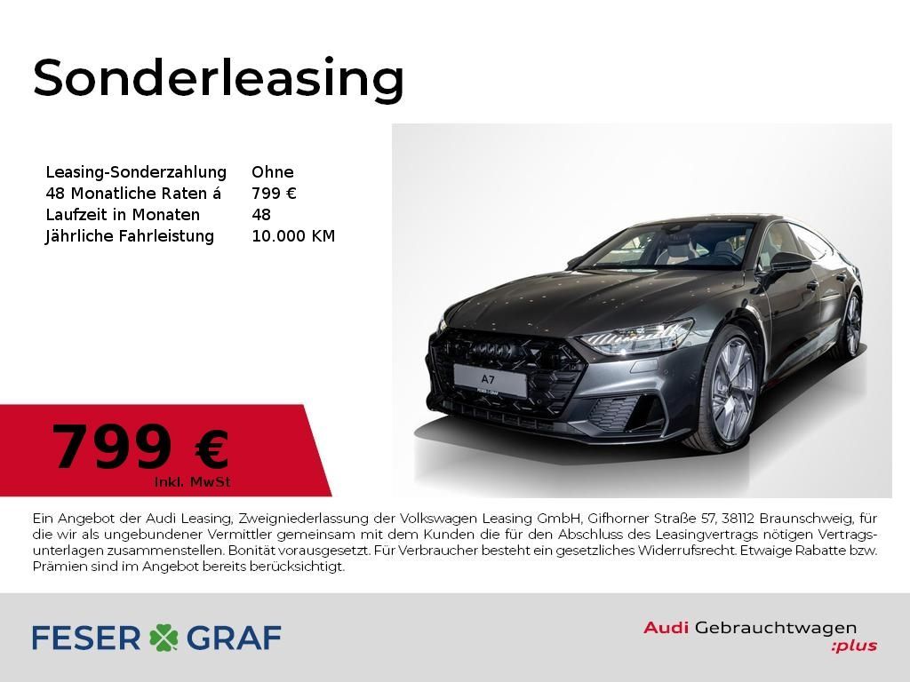 Audi A7 Sportback 40 TDI qu. 2x S line/HD-Matrix/B&O Leasing