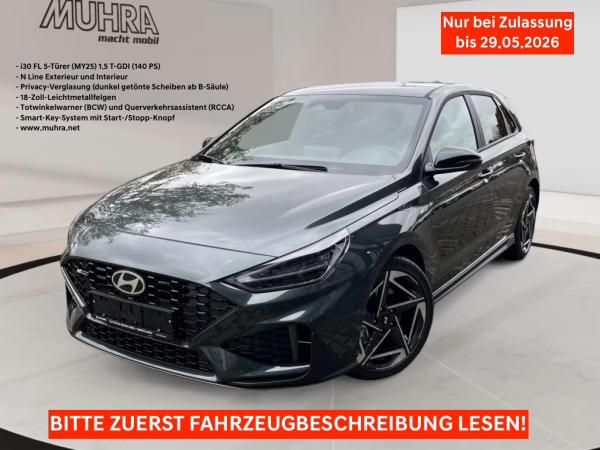 Hyundai i30 1.5 N LINE 7-DCT 48V NAVI LED SHZ KAMERA PDC ❗ BITTE ZUERST LESEN❗ Leasing