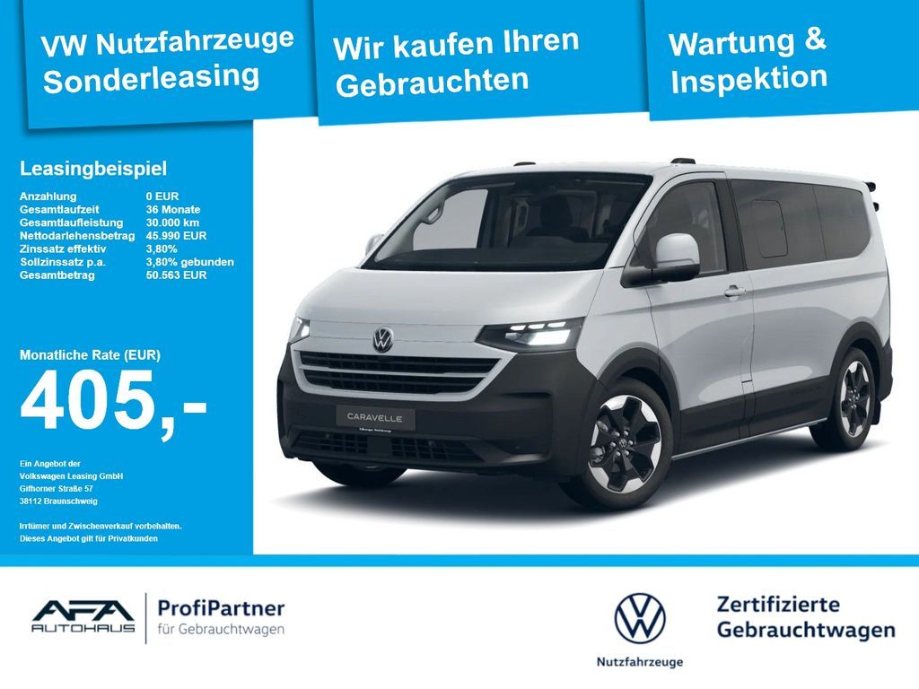 Volkswagen T7 e-Caravelle PanAmericana LED*Navi*AHK*RFK Leasing