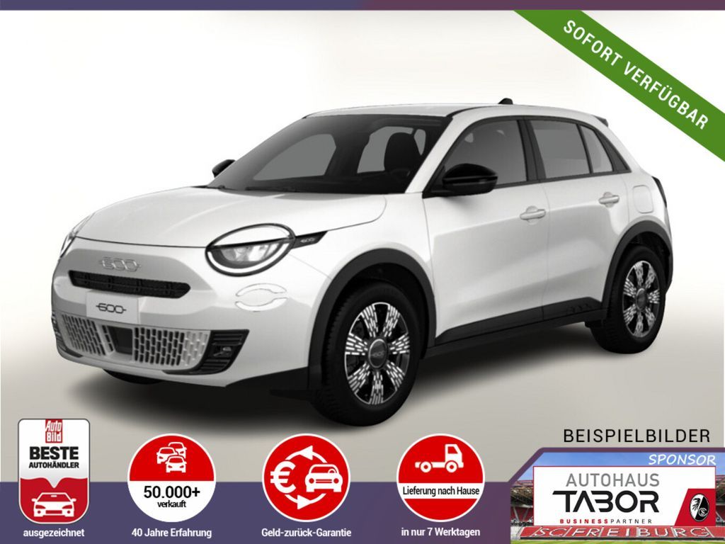 Fiat 600 Hybrid ICON SHZ 2xPDC Kam Nav Keyl Klimaaut Leasing