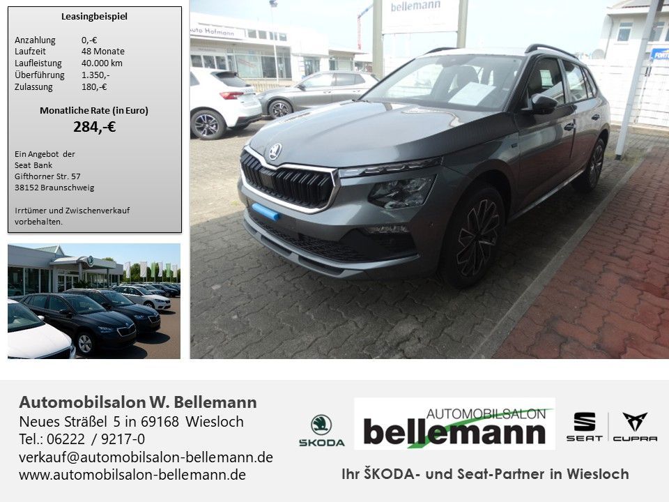 Skoda Kamiq Tour 1.0 TSI 116 PS DSG Leasing