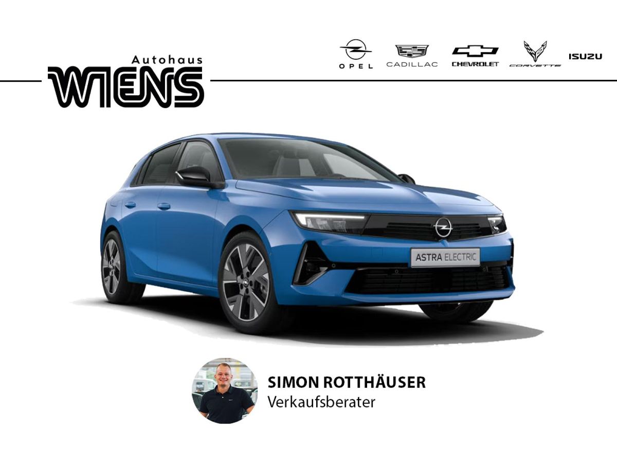 Opel Astra 55-kWh-Batterie, 156 PS, Facelift, Reichweite 440 km Leasing