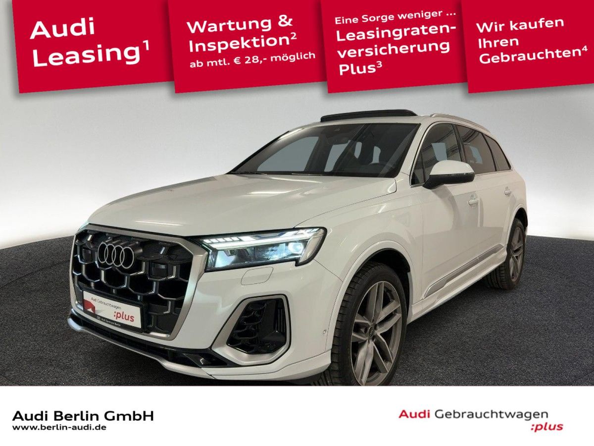 Audi SQ7 TFSI tiptr. AHK STDHZG 7.SITZER HUD PANO RFK Leasing