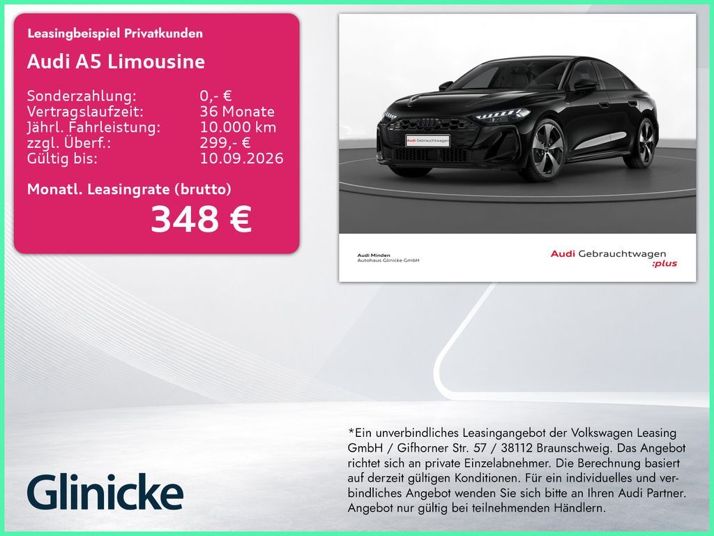 Audi A5 Lim. 2.0 TFSI S line LED LM 20