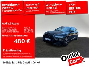Audi A6 Avant 50 TFSI e quattro S-Line BLACK LED PANO