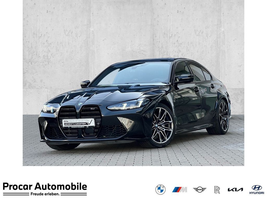 BMW M3 Competition AdapLED DA Prof PA+ Glasd. HuD HK Leasing