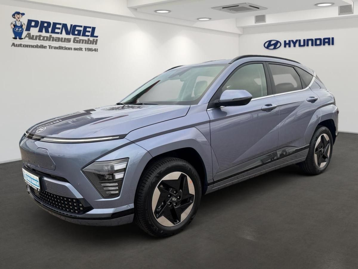 Hyundai KONA Elektro 65,4kWh Prime TEILLEDER/360/NAVI/HUD Leasing
