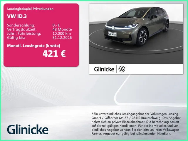 Volkswagen ID.3 Neo Style 58 kWh AHK Interieurpaket Ganzja.
