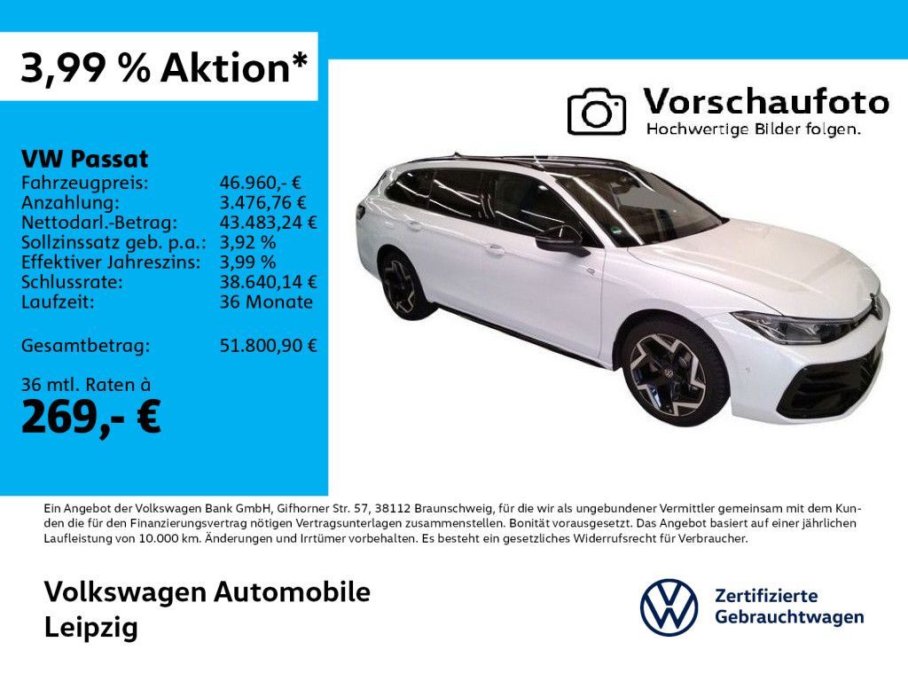 Volkswagen Passat R-Line 1.5 TSI eHybrid*Signature*AHK*DCC* Leasing