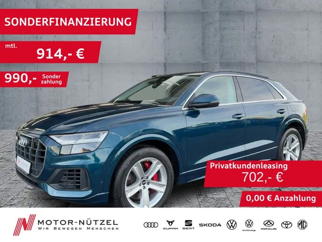 Audi Q8 55 TFSI e QU LED+NAV+ACC+4xSHZ+RFK+DAB+AHK+VC