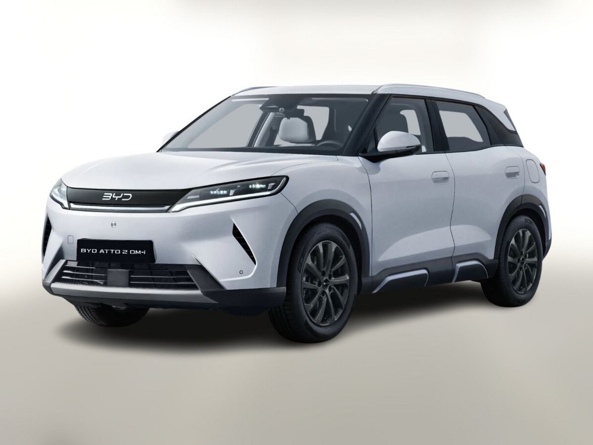 BYD Atto 2 DM-i Boost 90kmReichw Pano 360Kam Nav LED Leasing privat Leasing