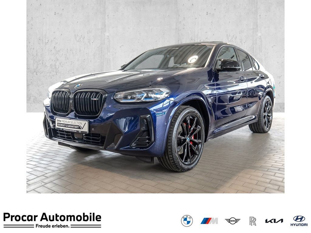 BMW X4 M40d AHK DAProf Laser Pano HeadUp 360 Grad Leasing