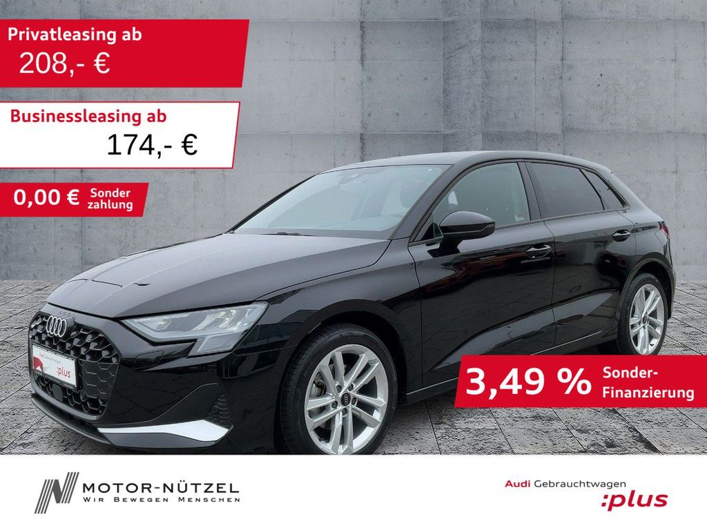 Audi A3 Sportback 35 TFSI ADVANCED LED+NAV+RFK+ACC+17 Leasing