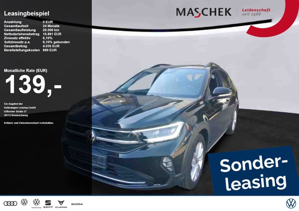 Volkswagen Taigo MOVE 1.0 TSI Sonderleasing! Navi Sitzh. PD Leasing