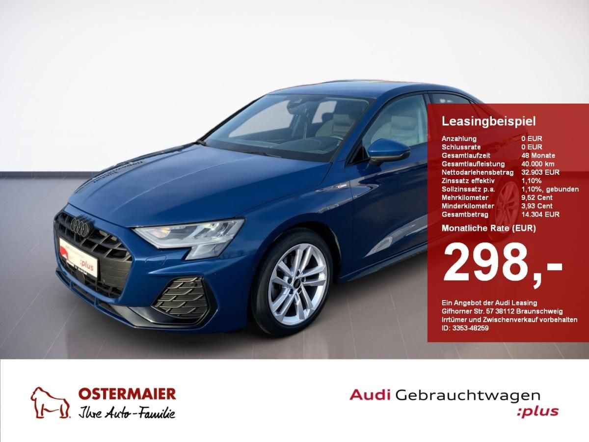 Audi A3 Limousine S-LINE 35 TDI S-TRONIC ACC.KAMERA.NAVI.VIRTUAL Leasing