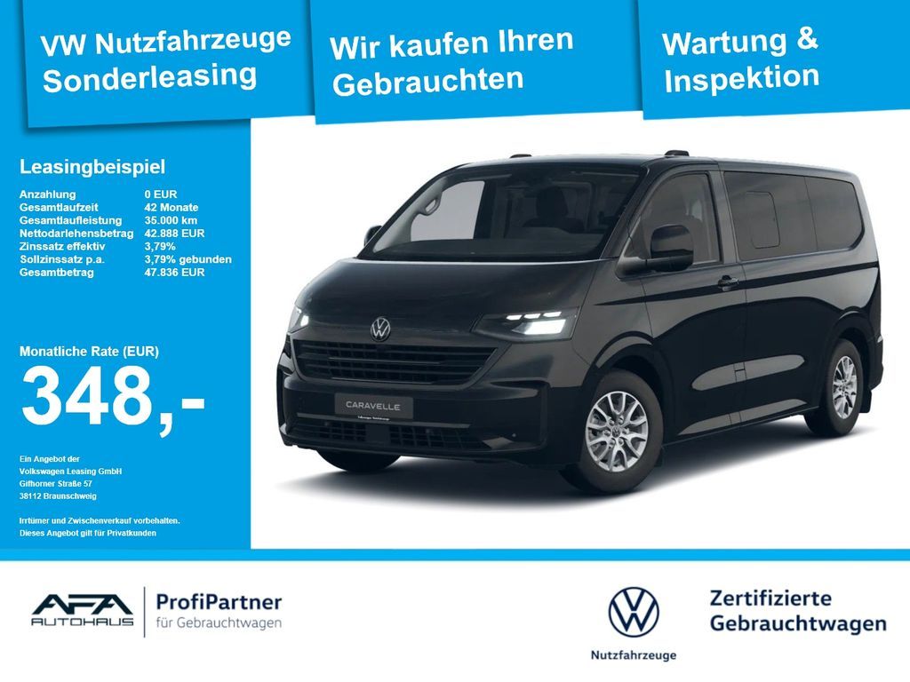 Volkswagen T7 e-Caravelle Life 8Sitzer*LED*Navi*RFK*GRA Leasing