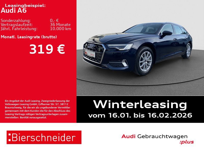Audi A6 Av 45 TFSI advanced 19 AHK MATRIX LEDER Leasing