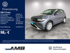 Volkswagen T-Cross 1.0 TSI LED/digi.C/Sitzhzg/bis08.2030Garantie