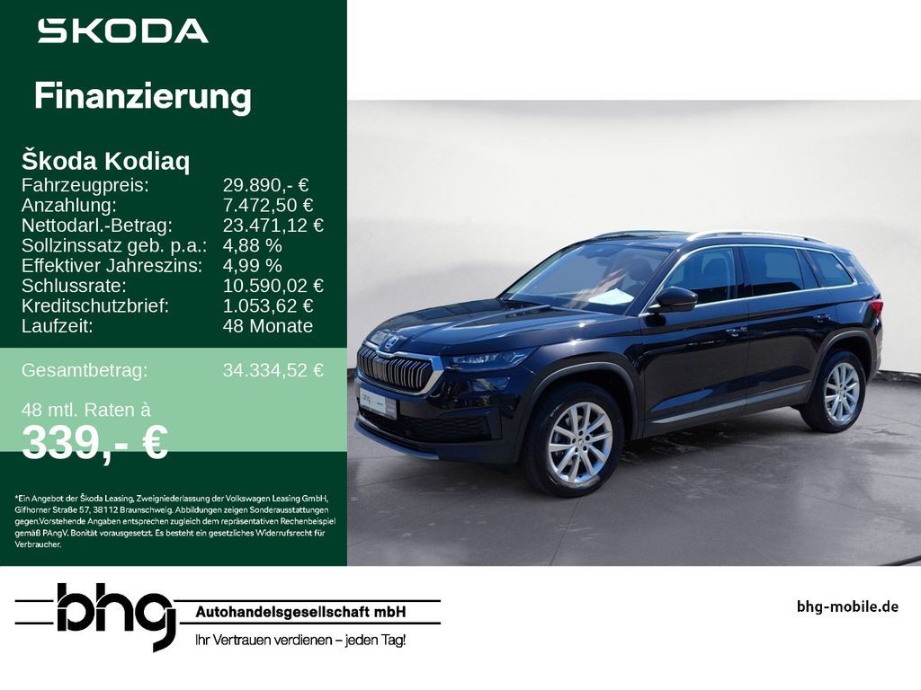 Skoda KODIAQ Style 2.0l TDI 4x4 DSG Leasing