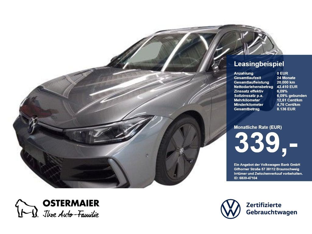 Volkswagen Passat Variant R-LINE BLACK STYLE 2.0TSI 265PS D Leasing