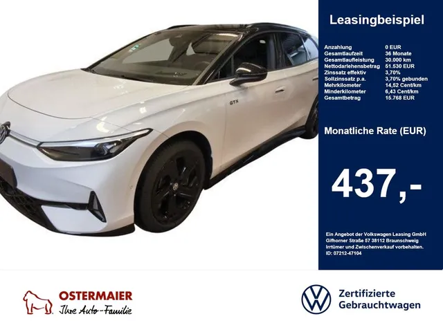 Volkswagen ID.7 Tourer GTX 340PS NP.81T PANO.AREA-V.HEAD-UP
