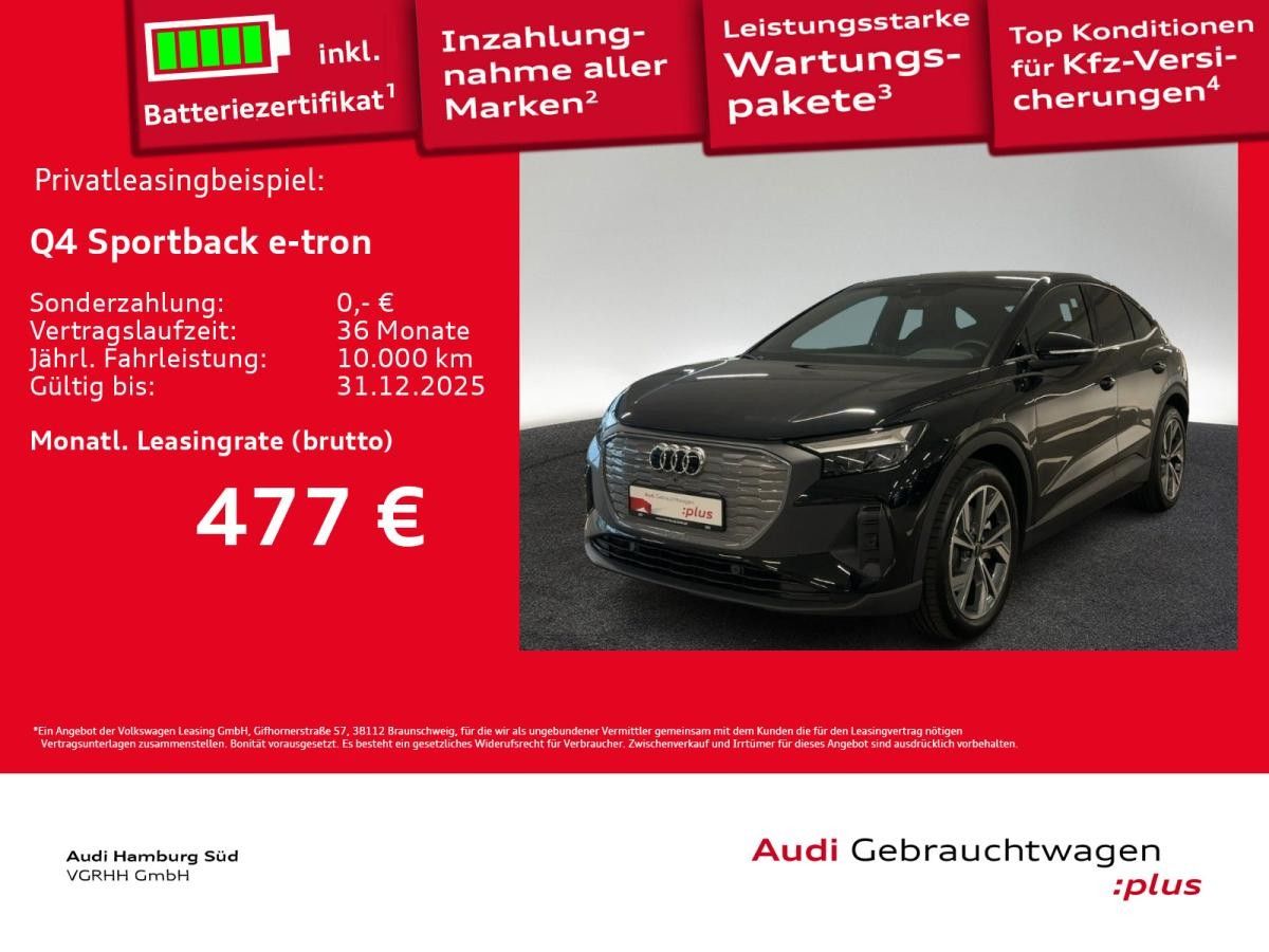 Audi Q4 e-tron Q4 Sportback 45 e-tron 2xS LINE/ACC/W-PUMPE/AHK Leasing