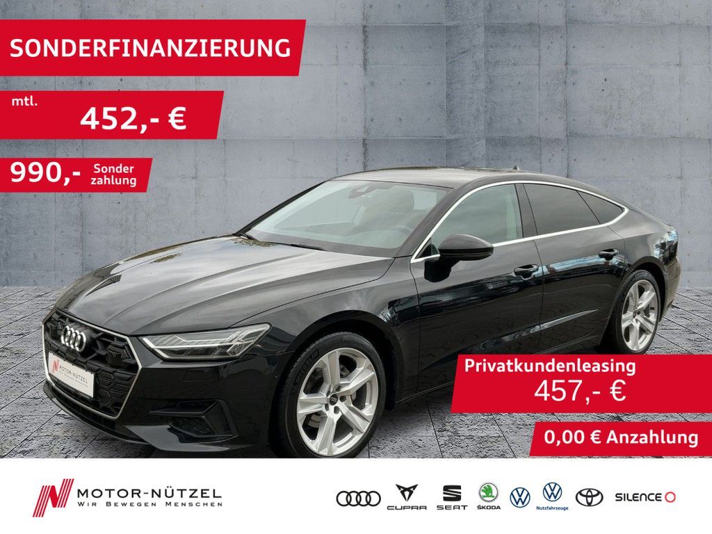 Audi A7 Sportback 40 TDI QU HD-MATRIX+NAVI+ACC+VC+19Z Leasing