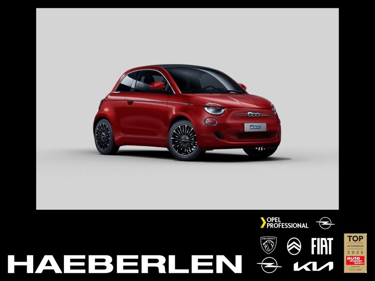 Fiat 500e 23kWh Red *Navi+Sitzhz.+Kamera+KeyLess+PDC* Leasing