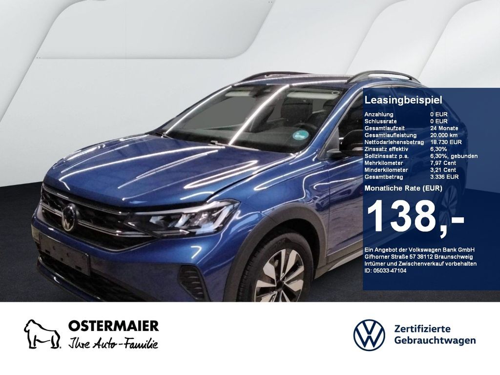 Volkswagen Taigo GOAL 1.0TSI 95PS ACC.NAVI+VC.2xPDC.LED.APP Leasing