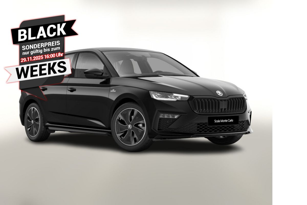 Skoda Scala TSI 150 DSG MonteC Pano Matrix Nav ACC Kam Leasing privat Leasing