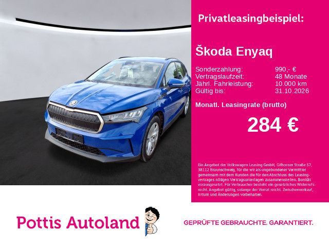 Skoda Enyaq 50 iV LOFT NAVI KAMERA LED PDC Leasing