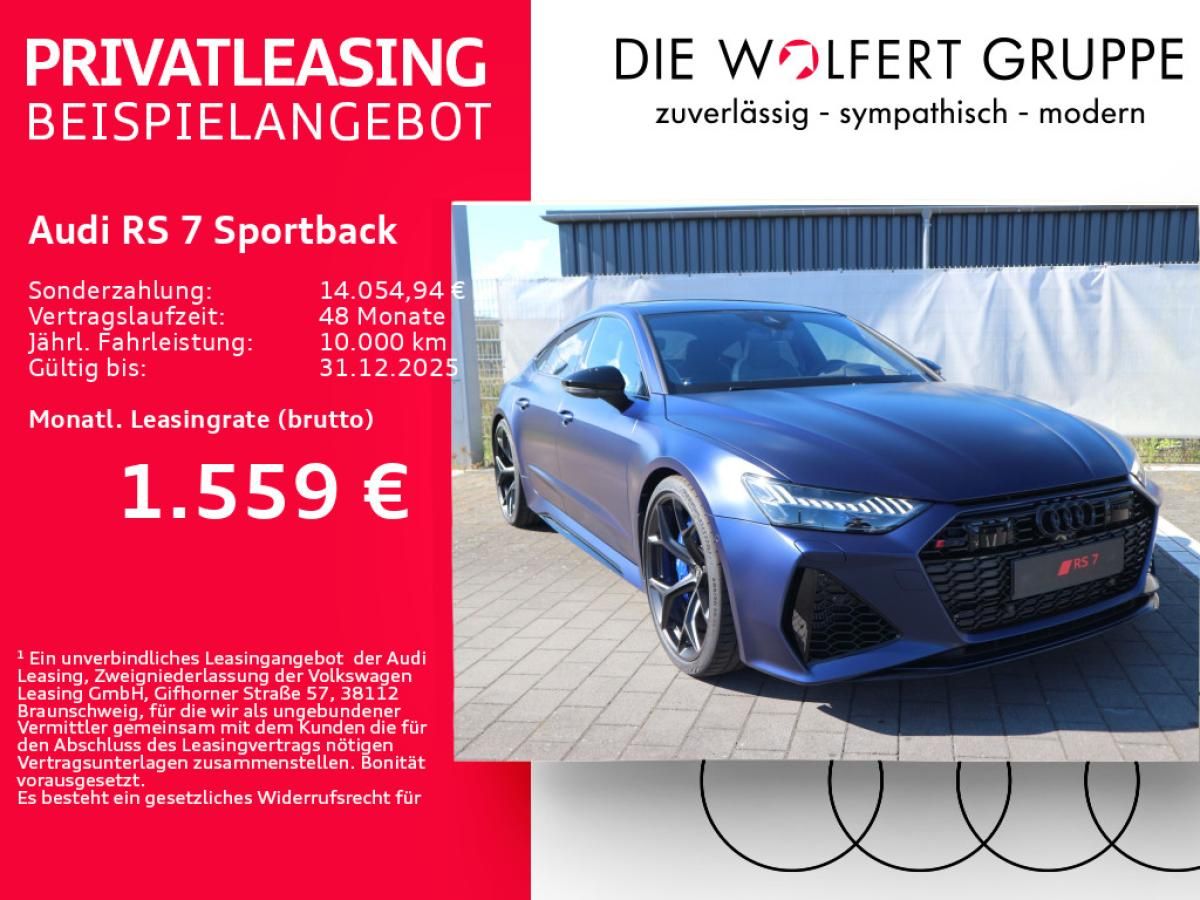 Audi RS7 RS 7 Sportback performance tiptronic*NAVARAMATT* Leasing