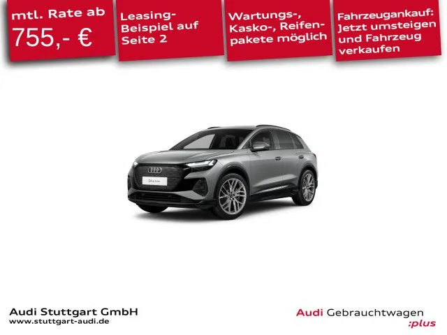 Audi Q4 e-tron 40 S line Head Up Pano AHK Matrix 21''