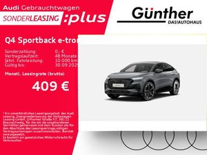 Audi Q4 Sportback e-tron 45 S LINE+WINTERRÄDE+AHK+HUD Leasing