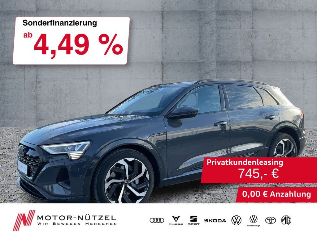 Audi Q8 e-tron 55 QU S-LINE INT MATRIX+NAVI+AIR+21