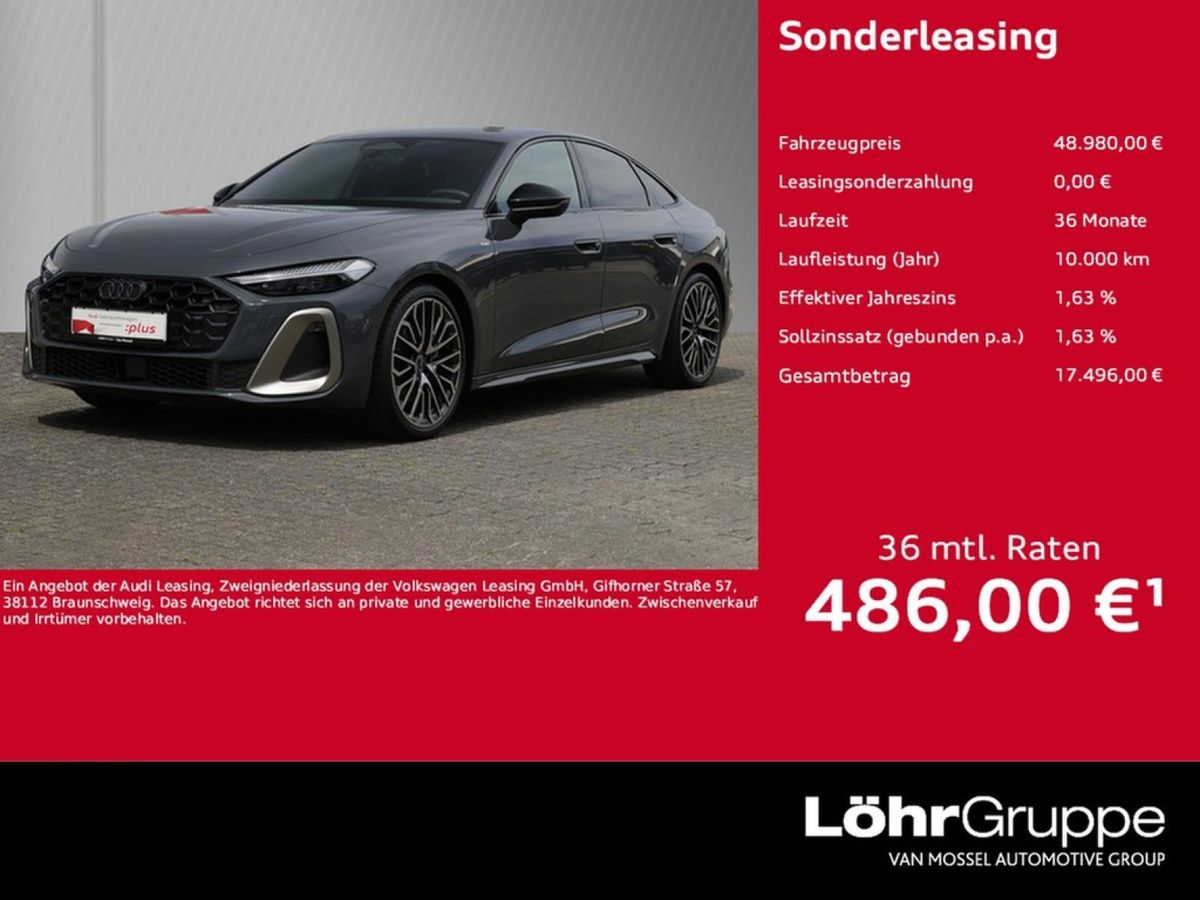 Audi A5 Limousine TDI edition one S line S tronic GWP Leasing