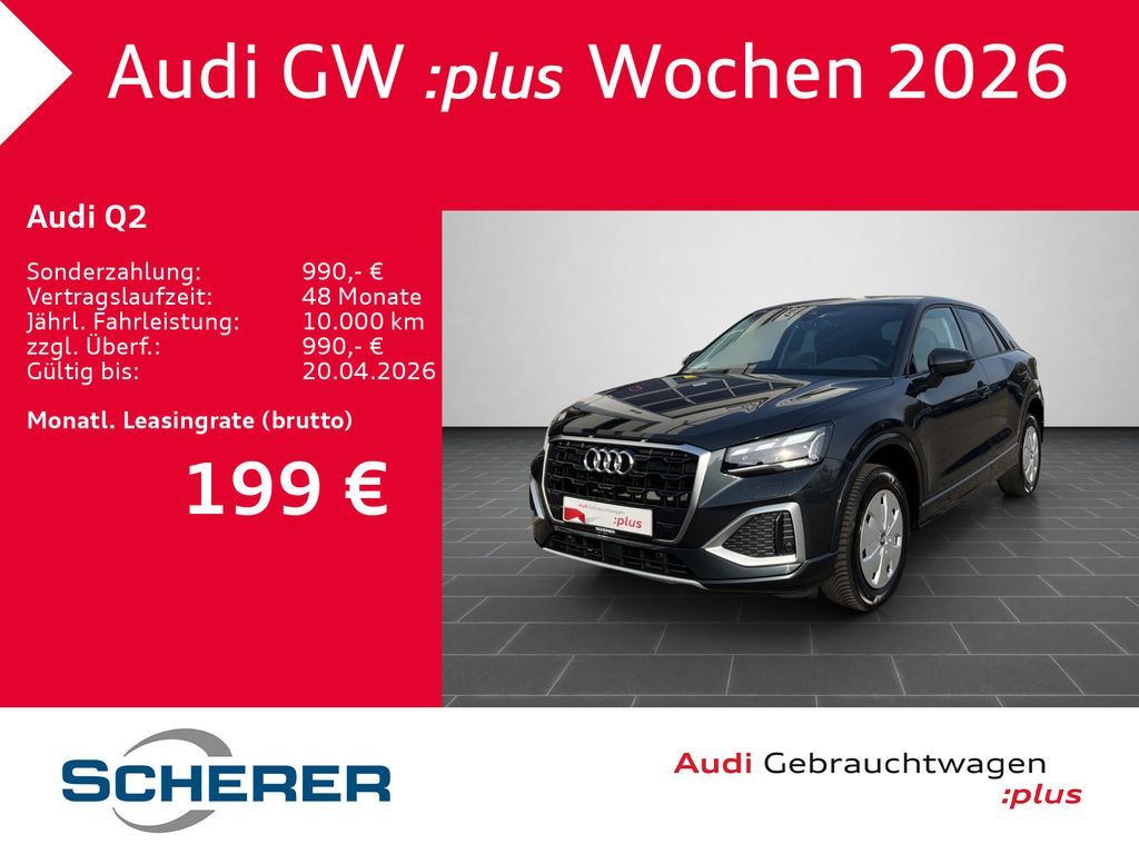 Audi Q2 advanced 30 TFSI NAVI MATRIX KAMERA Leasing