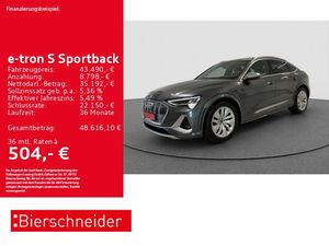 Audi e-tron S Sportback AHK PANO HuD MATRIX