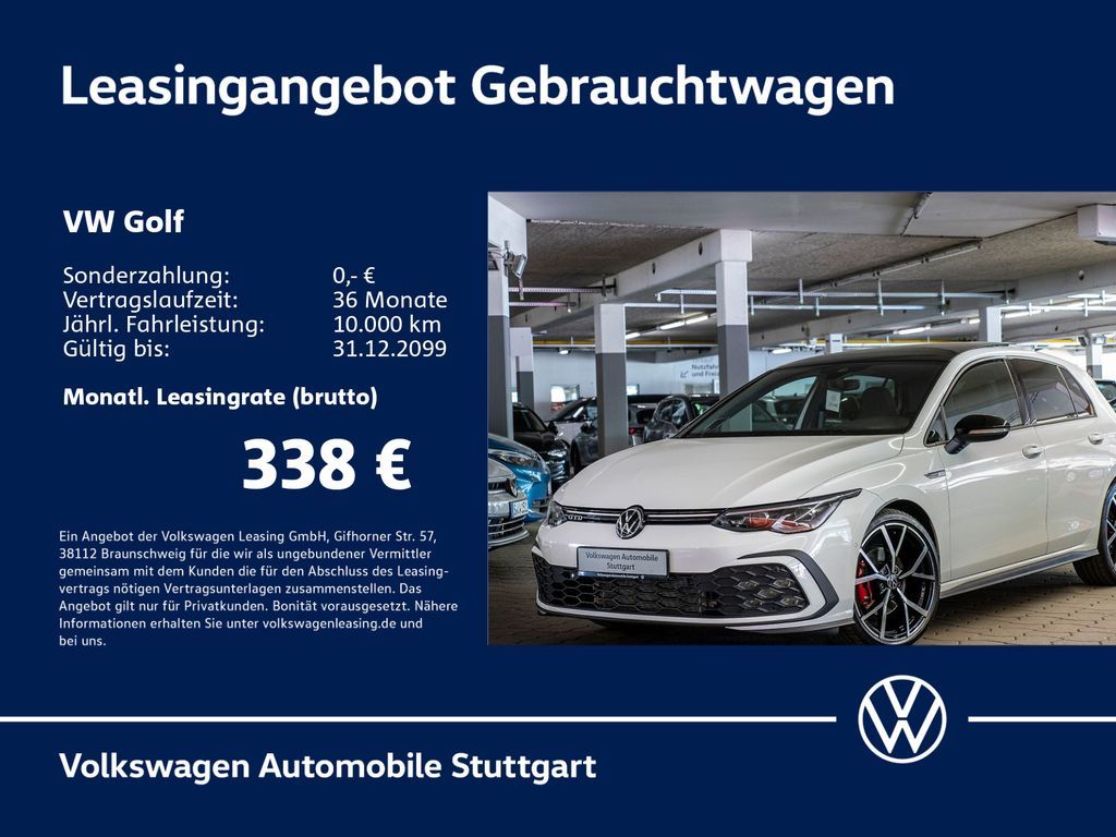 Volkswagen Golf GTD 2.0 TDI DSG Pano LED Kamera ACC Navi SH Leasing