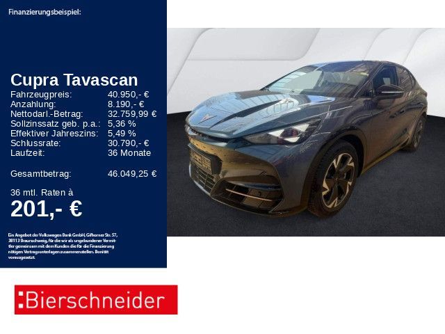 Cupra Tavascan Endurance IMMERSIVE WÄPU GANZJAHR Leasing