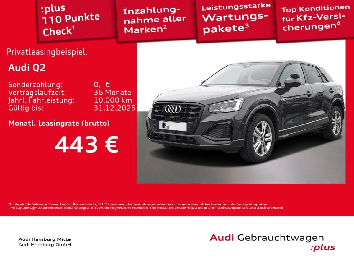 Audi Q2 35 TFSI advanced S tronic Virtual LED Leasing