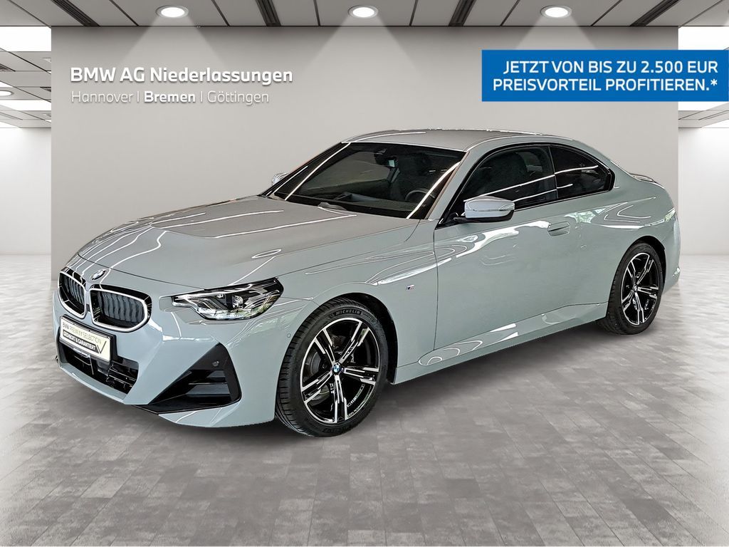 BMW 218i Coupé M Sport Navi Kamera HiFi LED Alarm Leasing