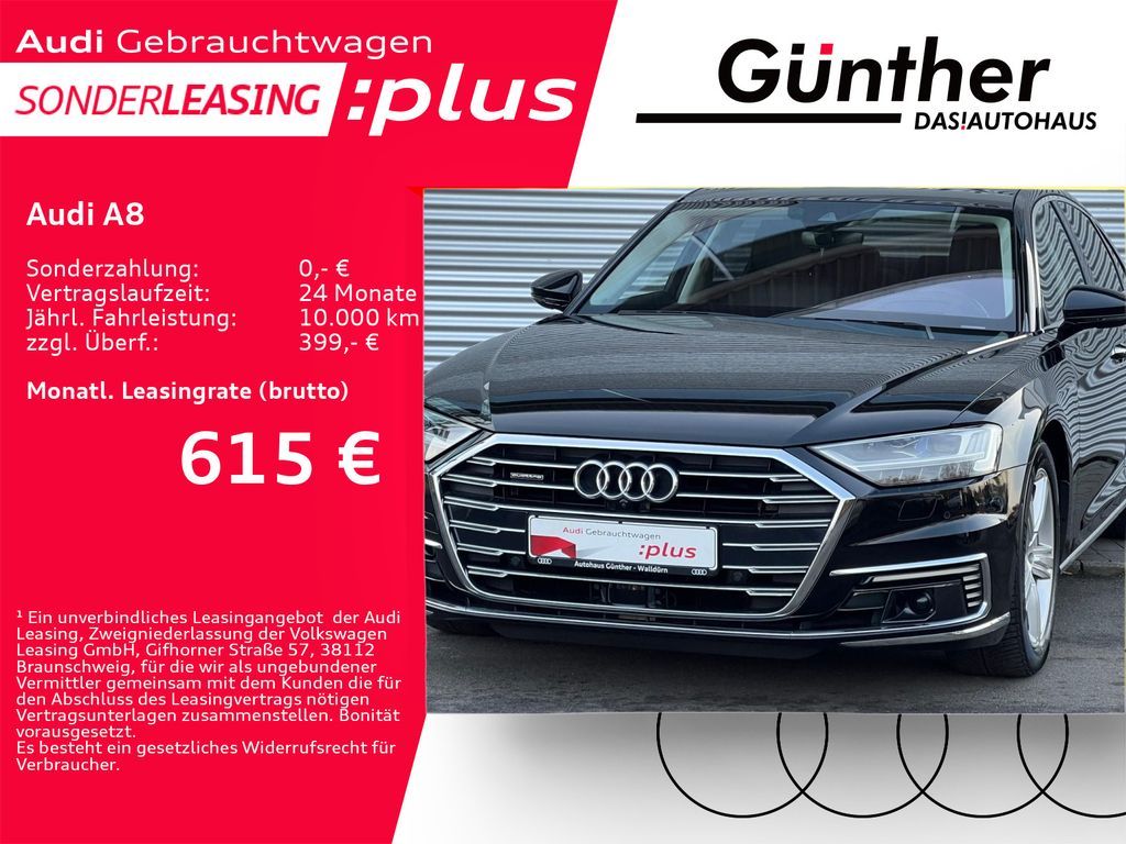Audi A8 60 TFSIe QUATTRO+INDIVIDUALKONTURSITZ+DÄMMGLA Leasing