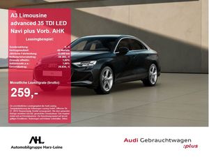 Audi A3 Limousine advanced 35 TDI LED Navi plus Vorb.